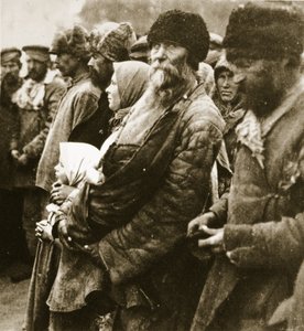 De nasleep van de burgeroorlog: Nergens om de doden te begraven (sepia foto)